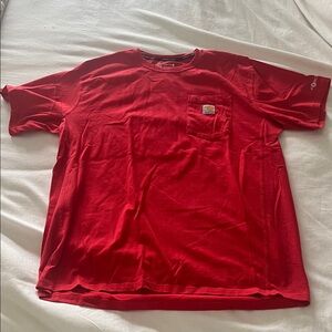 Carhartt Men's Vibrant Red Short Sleeve Tee